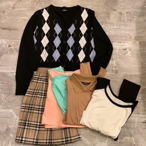 SHEIN School Girls 5 bundle various sizes